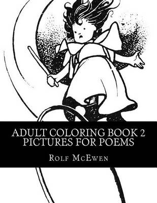 Book cover for Adult Coloring Book 2 - Pictures for Poems