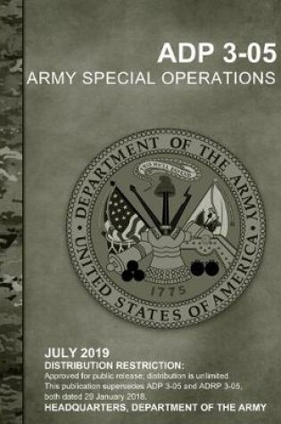 Cover of ADP 3-05 Army Special Operations