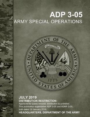 Book cover for ADP 3-05 Army Special Operations