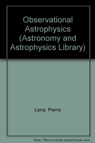 Cover of Observational Astrophysics