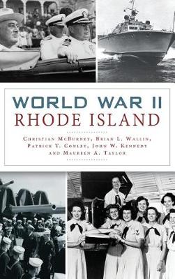 Book cover for World War II Rhode Island