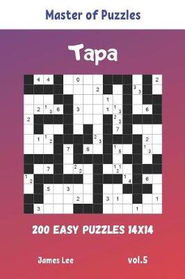 Book cover for Master of Puzzles - Tapa 200 Easy Puzzles 14x14 vol.5