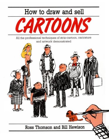 Book cover for How to Draw and Sell Cartoons