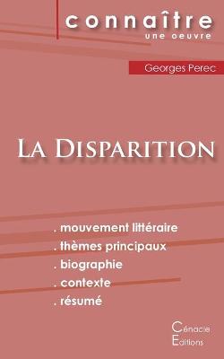 Book cover for Fiche de lecture La Disparition de Georges Perec (Analyse litteraire de reference et resume complet)