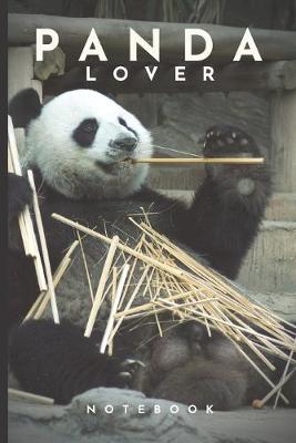 Book cover for Panda Lover Notebook