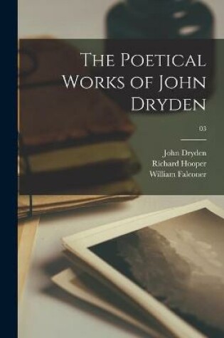 Cover of The Poetical Works of John Dryden; 03