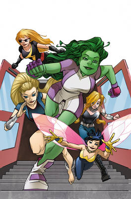 Book cover for Marvel Her-oes