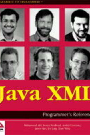 Cover of Java XML Programmers Reference
