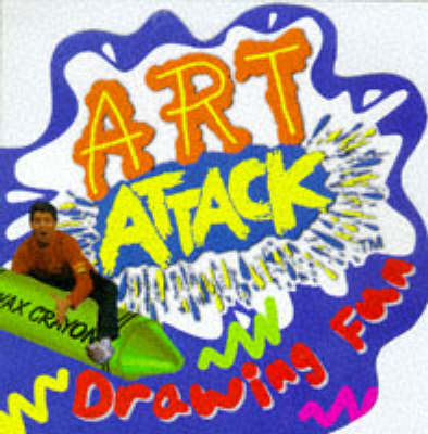 Book cover for "Art Attack" Crafty Ideas