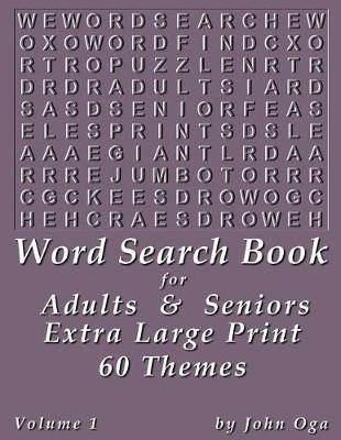 Book cover for Word Search Book For Adults & Seniors
