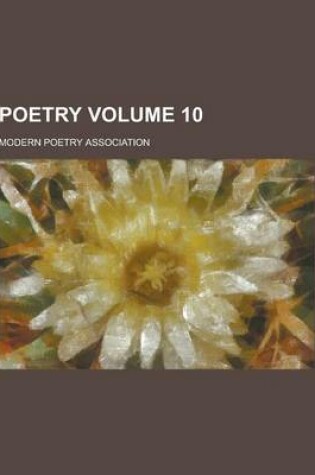 Cover of Poetry Volume 10