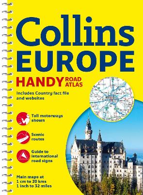 Cover of Collins Handy Road Atlas Europe