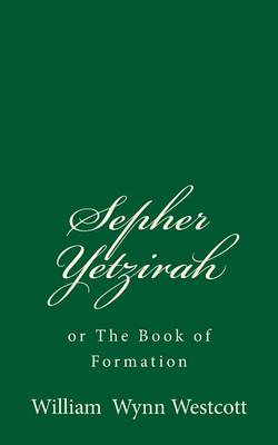 Book cover for Sepher Yetzirah or The Book of Formation