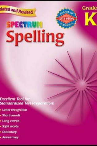 Cover of Spelling, Grade K