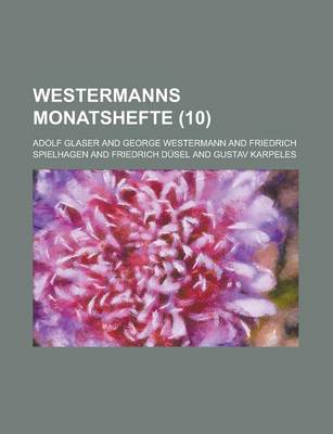 Book cover for Westermanns Monatshefte (10 )