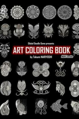 Cover of Art Coloring Book Night Version