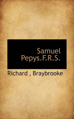 Book cover for Samuel Pepys.F.R.S.