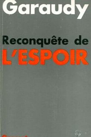 Cover of Reconquete de L'Espoir