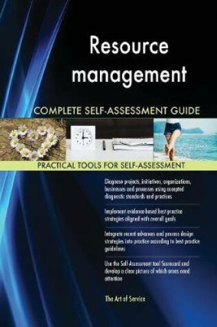 Cover of Resource management Complete Self-Assessment Guide