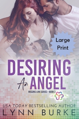 Book cover for Desiring an Angel - Large Print