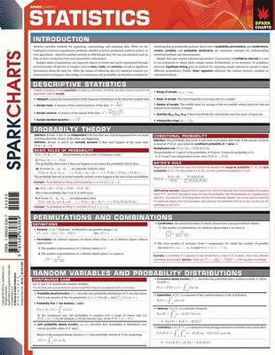 Cover of Statistics (Sparkcharts)