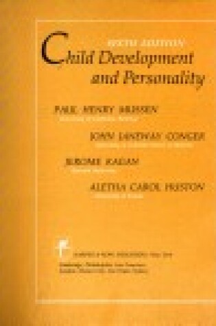 Cover of Child Devel & Person 6e 84