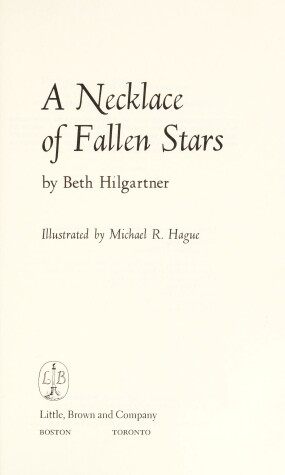 Book cover for A Necklace of Fallen Stars
