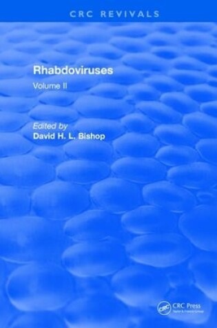 Cover of Rhabdoviruses