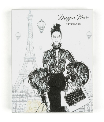 Book cover for Chic: A Fashion Odyssey - Megan Hess Boxed Notecard Set