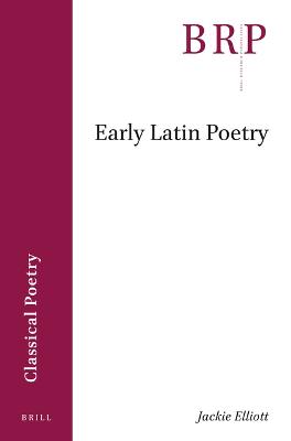 Book cover for Early Latin Poetry