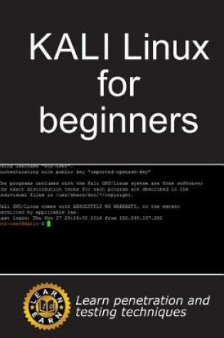 Cover of Kali Linux for Beginners