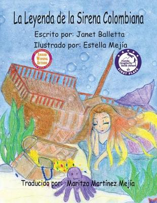 Book cover for La Leyenda de la Sirena Colombiana