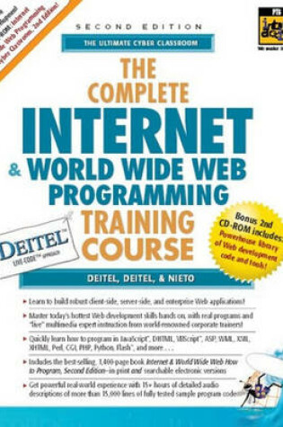 Cover of The Complete Internet and World Wide Web Programming Training Course