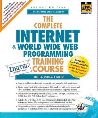 Book cover for The Complete Internet and World Wide Web Programming Training Course