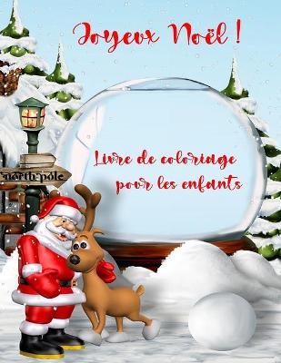 Book cover for Livre de coloriage de Noël pour les enfants