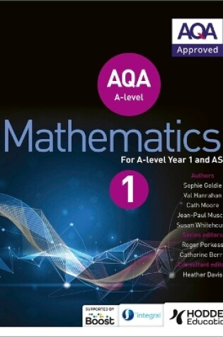 Cover of AQA A Level Mathematics Year 1 (AS)