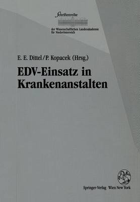 Cover of Edv-Einsatz in Krankenanstalten