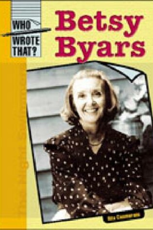 Cover of Betsy Byars