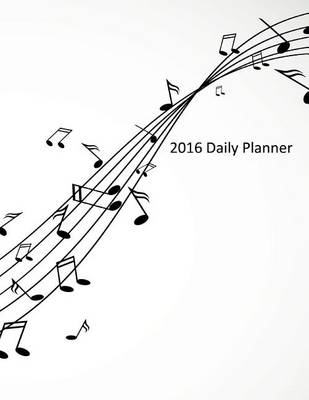 Book cover for 2016 Daily Planner - Music