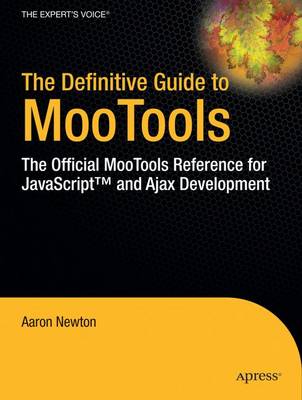 Book cover for The Definitive Guide to MooTools