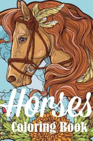 Cover of Horses Coloring Book