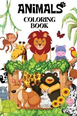 Cover of Animals coloring book