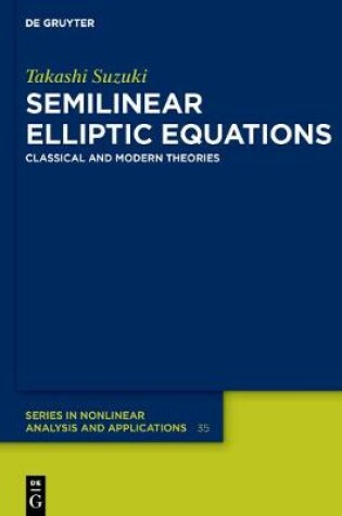 Cover of Semilinear Elliptic Equations