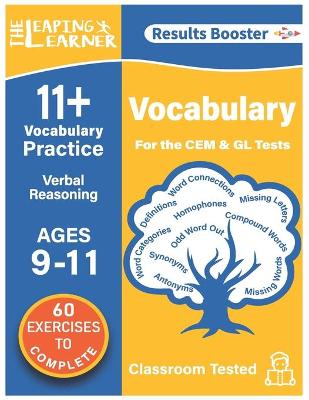 Book cover for 11 + Vocabulary Practice