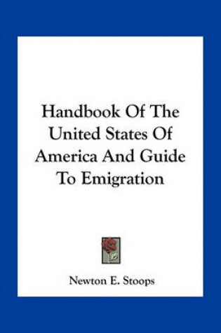 Cover of Handbook of the United States of America and Guide to Emigration