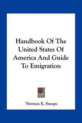 Book cover for Handbook of the United States of America and Guide to Emigration