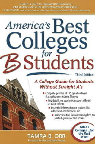 Cover of America's Best Colleges for B Students