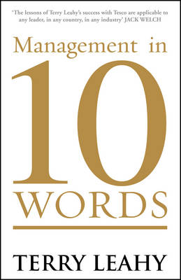 Book cover for Management in 10 Words