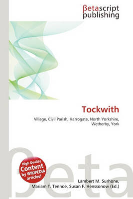 Cover of Tockwith