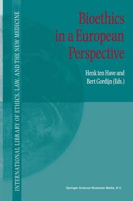 Cover of Bioethics in a European Perspective